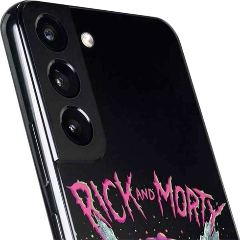 Adult Swim Rick and Morty Split Head Rick Galaxy S22 Plus Skin